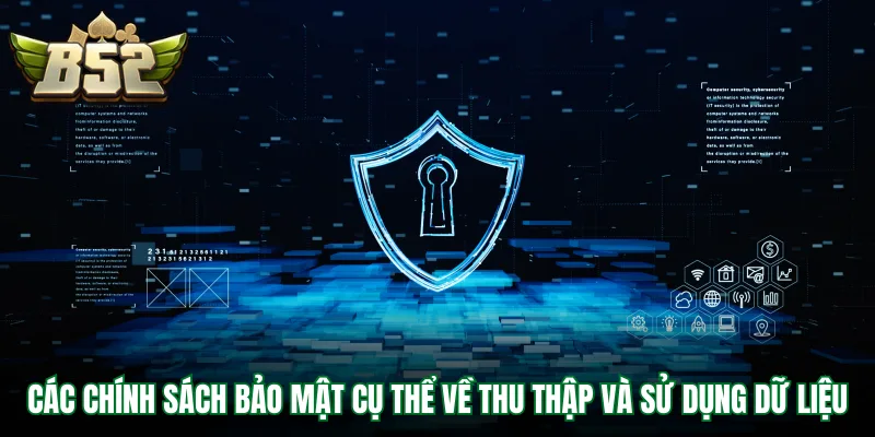 Các chính sách bảo mật cụ thể về thu thập và sử dụng dữ liệu